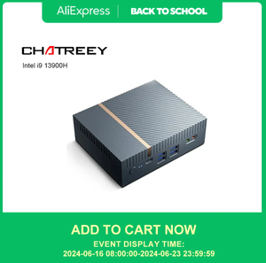 Мини-ПК Chatreey IT12 Intel Core i5 1340P Нет оперативной памяти, нет хранилища