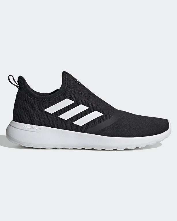 Кроссовки adidas Lite Racer Slipon в белом, синем и черном цветах ftwwht/cblack/ftwwht