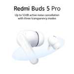 Наушники Redmi Buds 5 Pro (ANC, BT 5.3, IP54, до 38 ч)