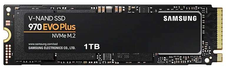 SSD диск SAMSUNG NVMe M.2 970 EVO Plus 1 ТБ (MZ-V7S1T0BW)