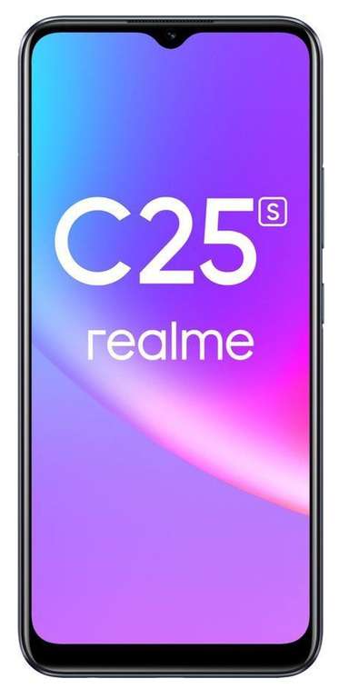 Смартфон Realme C25s 64gb (комплект смарт за 6490+связь на 3 месяца)
