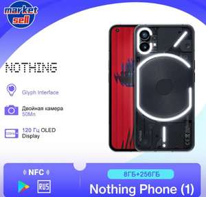 Смартфон Nothing Phone 1, 8/256 (с Озон картой, из-за рубежа)