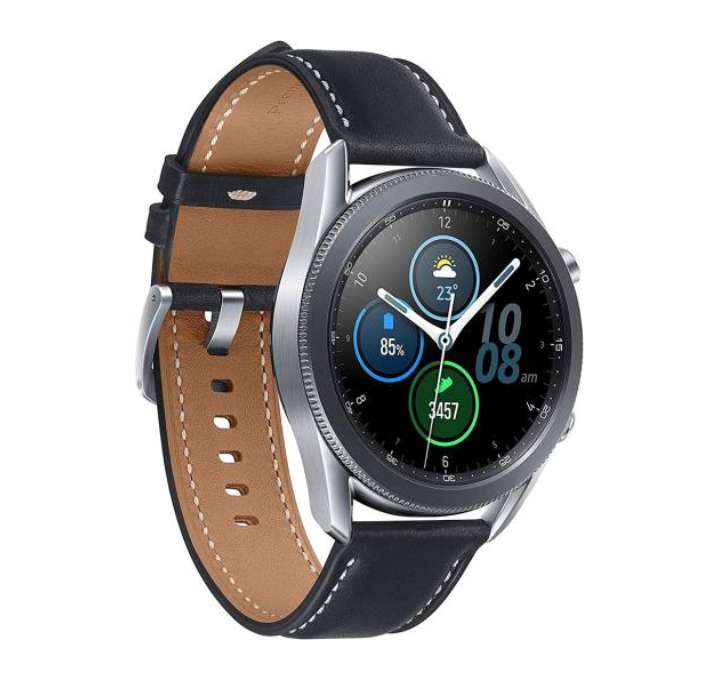 Смарт-часы Samsung Galaxy Watch3 с GPS, 45 мм silver (из-за рубежа)