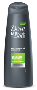 [МСК, возм., и др.] 3 шт. х Шампунь Dove Men+Care Свежесть ментола Укрепляющий, 250 мл