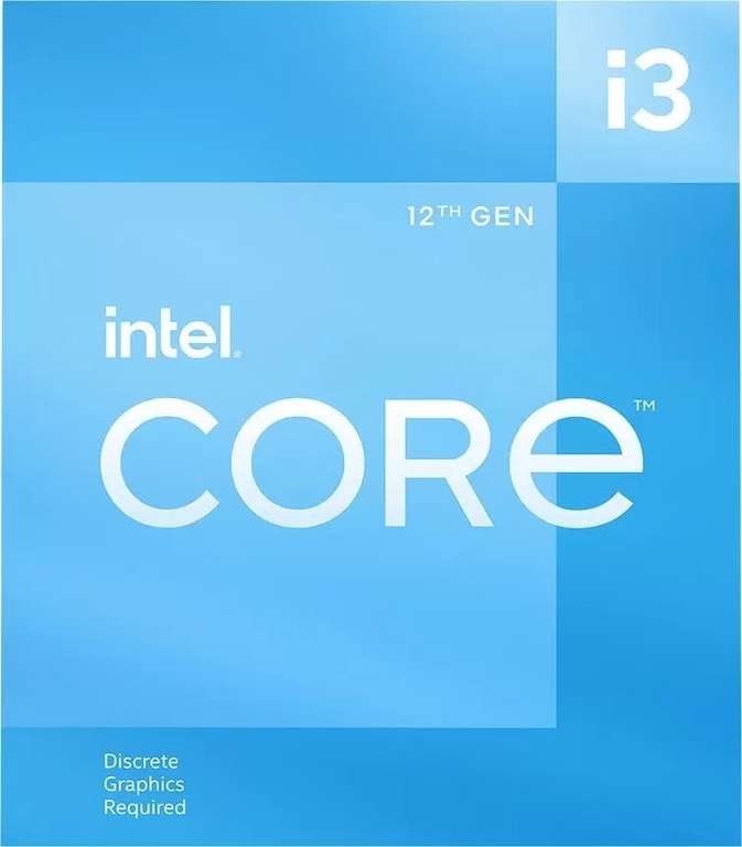 Процессор Intel Core i3 12100F ОЕM (цена с промокодом + 34% Спасибо)