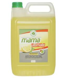 Средство для мытья посуды Mama Ultimate 5л (цена с Ozon картой)