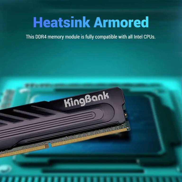 Оперативная память KingBank DDR4, 16 ГБ, 3600 МГц (и др.)