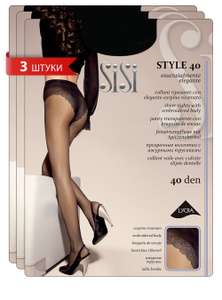 Колготки Sisi Style Nero, 40 den, 3 шт