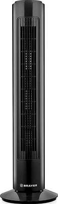 Вентилятор колонный, высота 76см , черный или белый