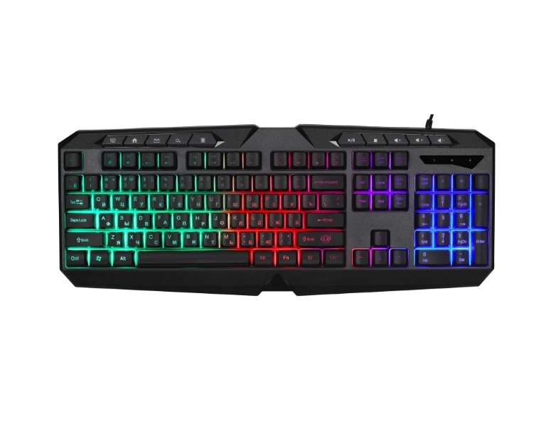 Игровая проводная клавиатура TFN, RGB подсветка, Saibot KX - 2