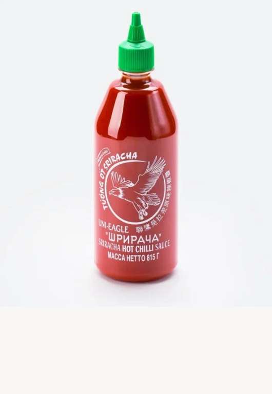 Соус Uni-Eagle Острый чили Sriracha, 815 г (цена отличается в зависимости от аккаунта)