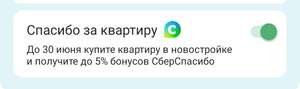 При покупке новостройки через приложение "Домклик" начисляются сберспасибо