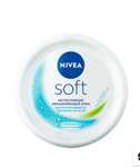 Интенсивный увлажняющий крем NIVEA Soft для лица, рук и тела с маслом жожоба и витамином Е, 200 мл (цена с ozon картой)