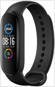 Умный браслет Xiaomi Mi Smart Band 5 Global, черный