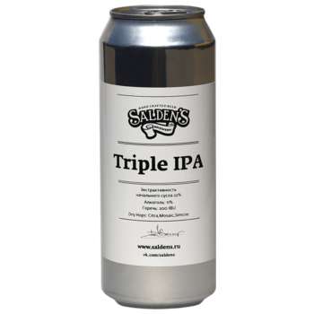 Пиво Salden's Triple IPA светлое 0,5 л ж/б