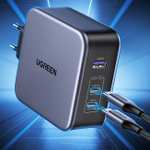 Сетевое зарядное устройство с кабелем uGreen CD289 140W + возврат 50% баллами