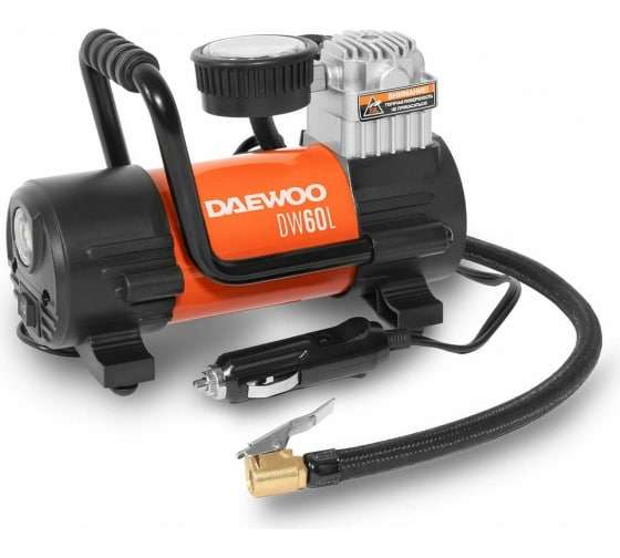 Автомобильный компрессор Daewoo DW60L DW 60L (60 л/мин, 9 бар)
