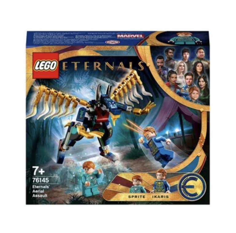 Конструктор LEGO Marvel Super Heroes 76145 Воздушное нападение Вечных