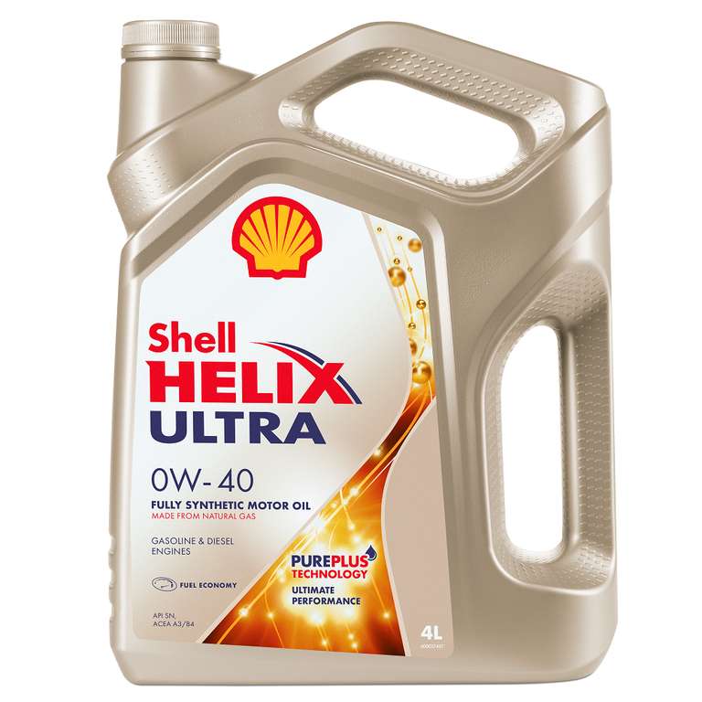 Моторное масло Shell Helix Ultra 550040759 0W40 4 л