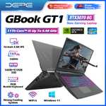 Игровой ноутбук Dere GT1, 16 дюймов, RTX 3070 8 ГБ, Intel Core i5-11400,16 ГБ + 512 Гб WIFI 6, IPS 144 Гц, Windows 11