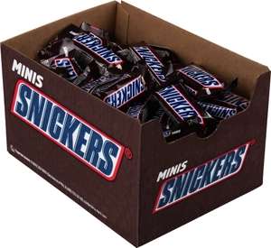 Конфеты шоколадные батончики Snickers Minis, 1 кг