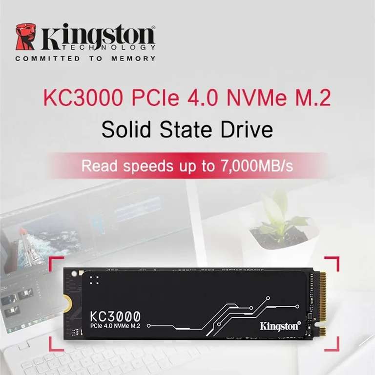 SSD-накопитель Kingston KC3000 2 Tb (ЧИТАТЬ ОПИСАНИЕ)