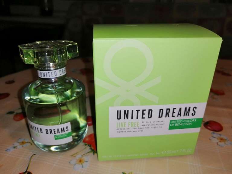 [Кировск] Туалетная вода United Colours Of Benetton United Dreams Live Free 50мл