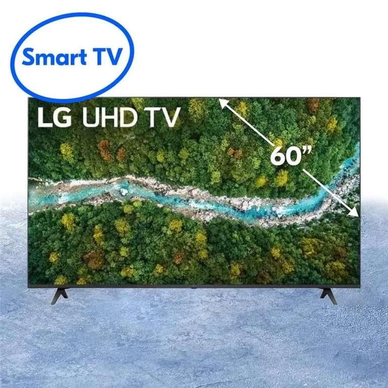Телевизор LG 60UP77006LB, 60", 4K UHD, Smart TV