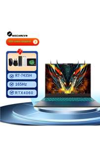 Ноутбук MECHREVO JiaoLong 16", 1920x1200, AMD Ryzen 7, 16 ГБ, SSD 512 ГБ, GeForce RTX 4060, Windows 11 (с Озон картой, из-за рубежа)