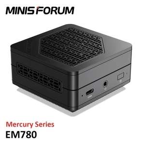 Мини-ПК MINISFORUM EM780 (7840U\32Gb\1Tb\Radeon 780M), из-за рубежа, с учётом пошлины