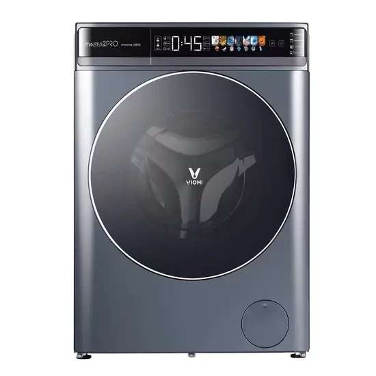 Умная стиральная машина с сушкой Viomi Master 2 Pro (10 кг, корпус 47 см, автодозировка, Mi Home, сушка 6 кг, Инверторный мотор)