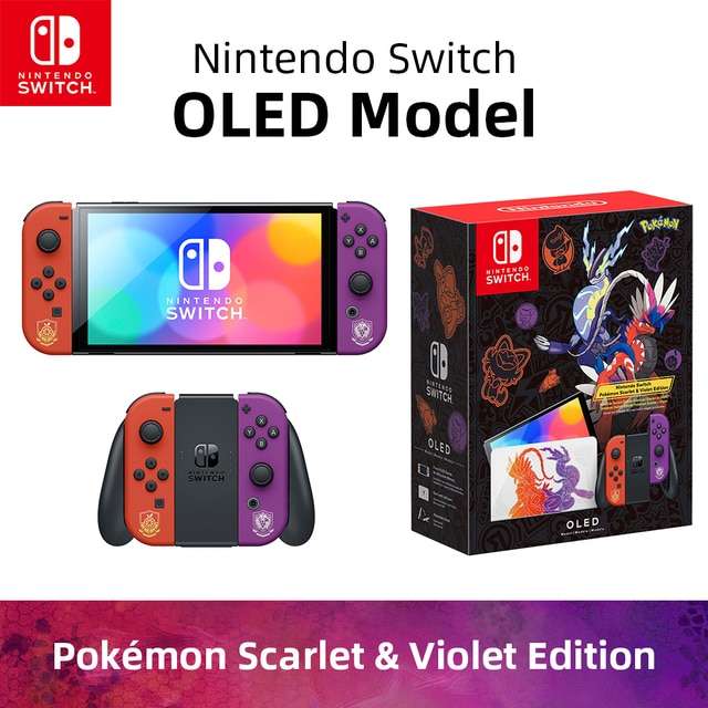 Игровая консоль Nintendo Switch Oled Pokemon Scarlet & Violet Edition