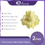 Клавиатура AKKO 3061S Black&Sliver (hot swap, v3 pro cream yellow) 4112 озон карта