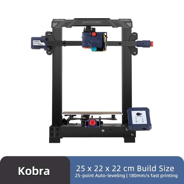 3D принтер серии FDM ANYCUBIC Kobra (картезиан, продвинутый Ender-3, Prusa MK3)
