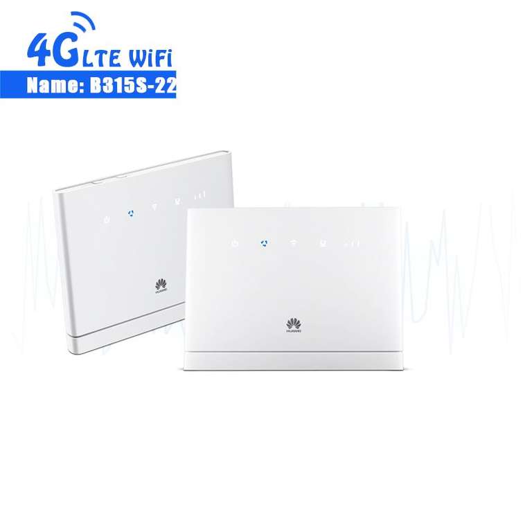 Беспроводной Wi-Fi роутер HUAWEI B315S-22 LTE 150 Мбит/с 4G LTE +2 антенны