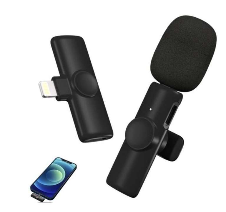 Микрофон петличный Wireless Microphone K8 для блогеров