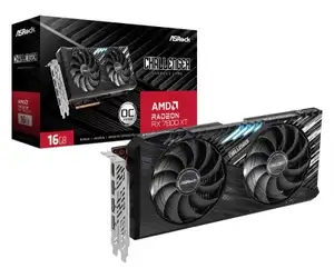 Видеокарта ASRock Radeon RX 7800 XT Challenger OC 16 ГБ (RX7800XT CL 16GO), с Озон картой