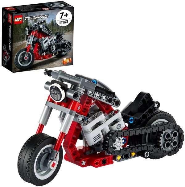 Конструктор LEGO Technic 42132 Мотоцикл, 163 детали (цена с Я.Пэй/Альфой)