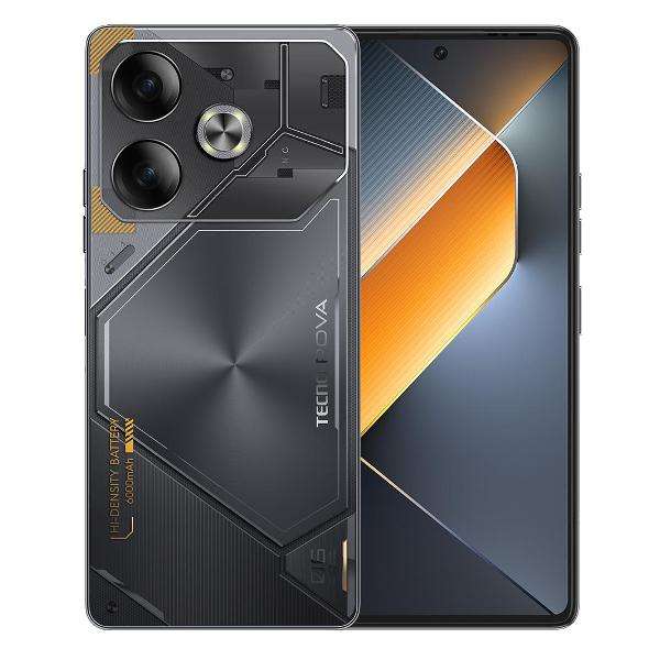 Смартфон Tecno POVA 6 8/256GB Meteorite Grey (LI7)