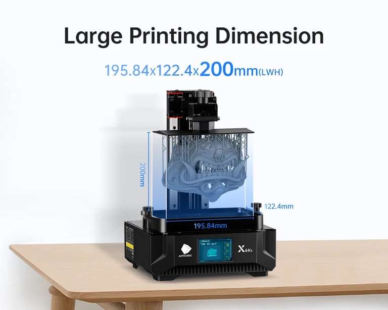 3д принтер ANYCUBIC Photon Mono X 6Ks