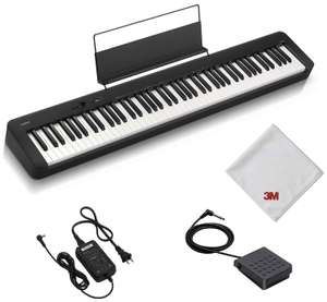 [МСК, МО и возм. др.] Цифровое фортепиано Casio CDP-S110BK (88 клавиш, тембров - 10, полифония - 64, мощность - 16 (8+8) Вт, 10.5 кг)