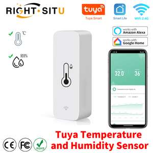 Tuya WiFi датчик температуры и влажности