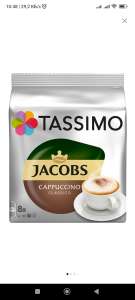 Кофе в капсулах Tassimo Cappuccino Classico 8 порций ,1 уп.