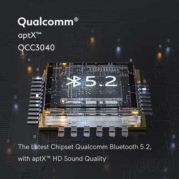Беспроводные наушники QCY T17S (с aptX и чипом Qualcomm QCC3040)