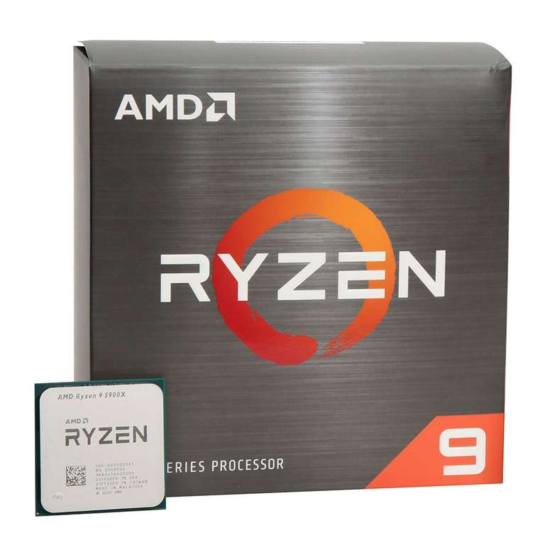 Процессор AMD Ryzen 9 5900x BOX (12/24 ядер, до 4,8ГГц) 26752 - QIwi
