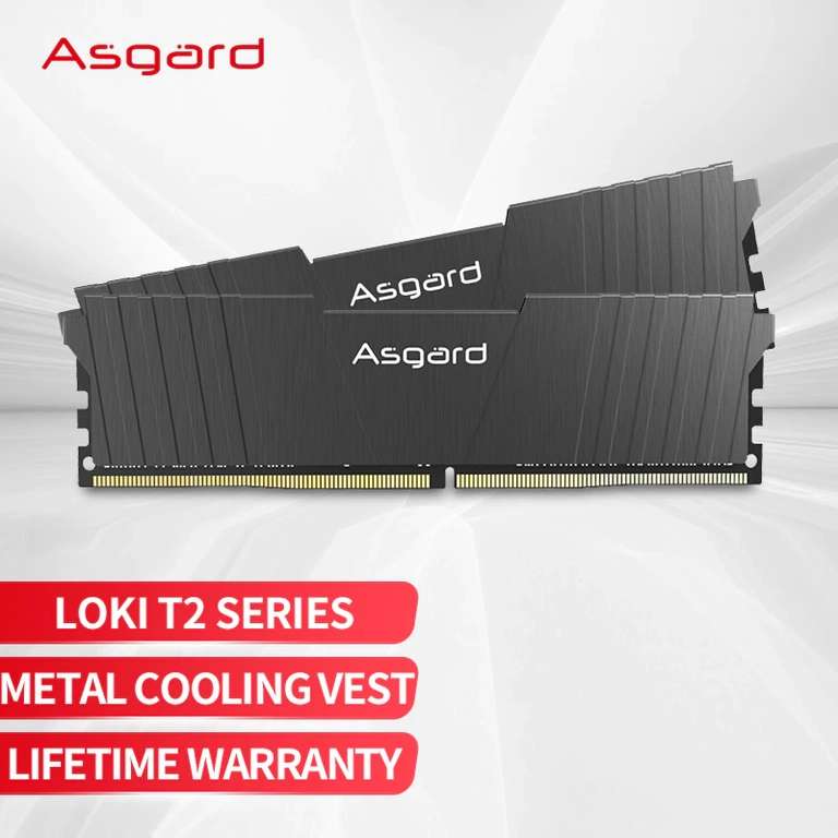 Оперативная память Asgard LOKI T2 DDR4 16Gb (8Gb x2) 3000MHz