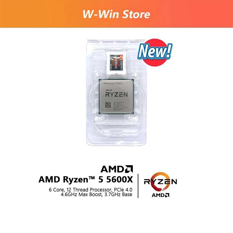 Процессор AMD Ryzen 5 5600X новый