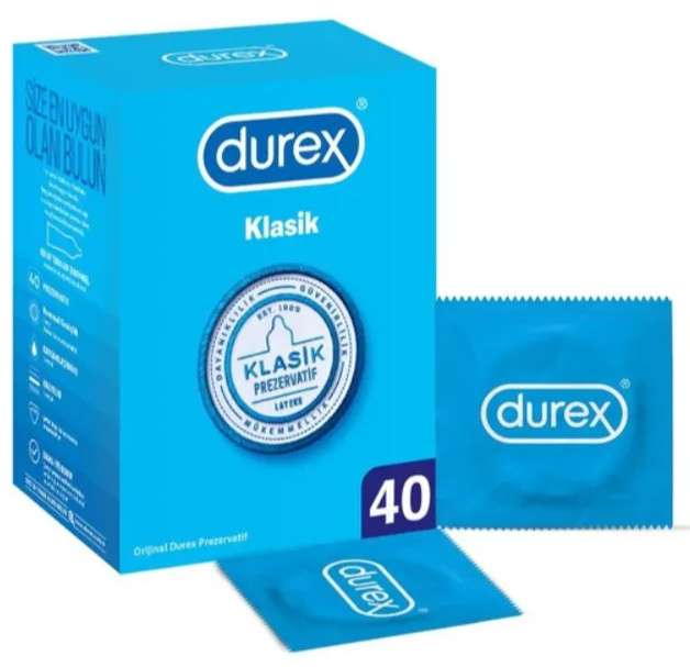 Презервативы Durex Classic, 40 шт (оригинал)