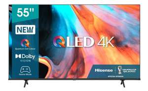 55" Телевизор Hisense 55E7HQ 2022 QLED, 4K UHD, Smart TV
