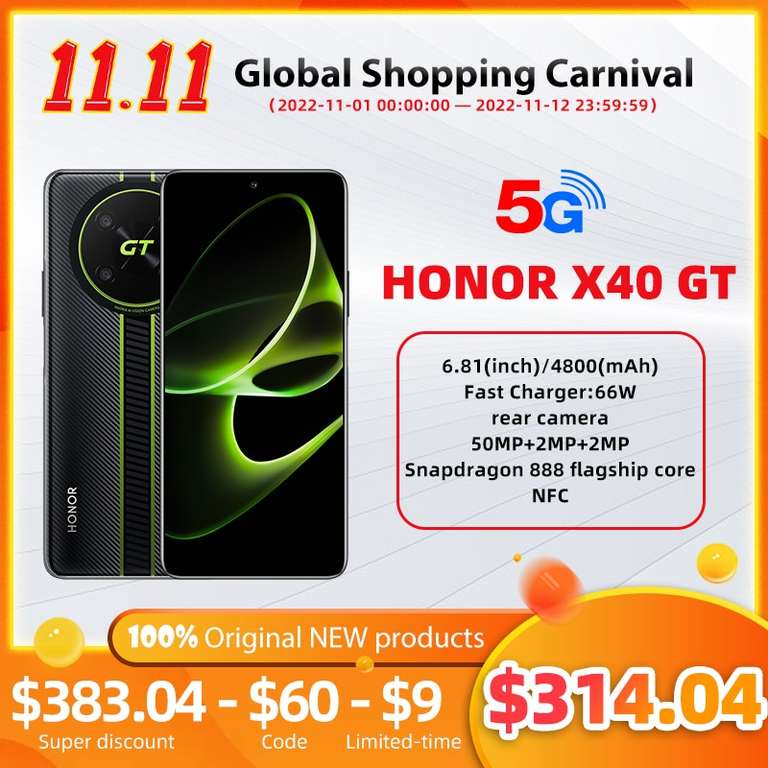 Смартфон Honor X40 GT 8+256GB